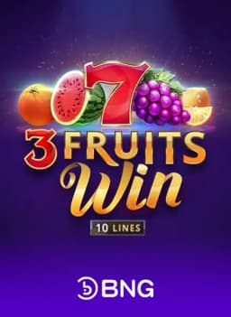 3 Fruits Win: 10 lines